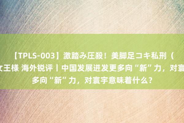 【TPLS-003】激踏み圧殺！美脚足コキ私刑（リンチ） JUN女王様 海外锐评丨中国发展迸发更多向“新”力，对寰宇意味着什么？