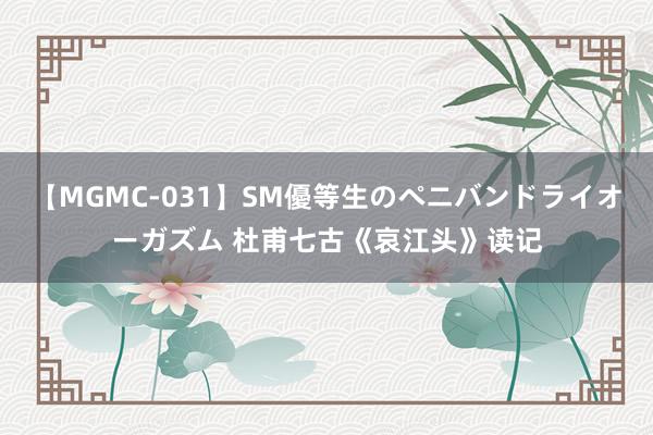 【MGMC-031】SM優等生のペニバンドライオーガズム 杜甫七古《哀江头》读记